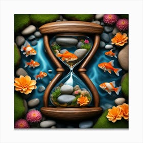 Hourglass Canvas Print