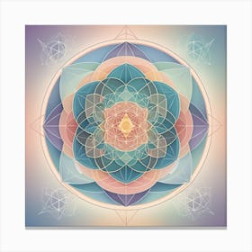 Flower Of Life 2 Canvas Print