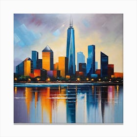 Cityscape 86 Canvas Print