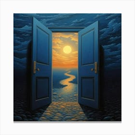 Open Door Canvas Print