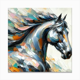 Creative Horse Beauty Illustration Nr 71 Canvas Print