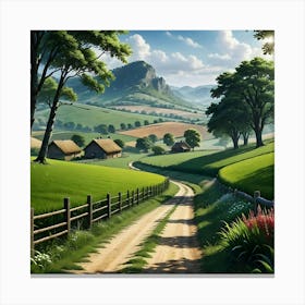 Country Road 5 Canvas Print