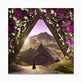 Dream Of Flowers Canvas Print