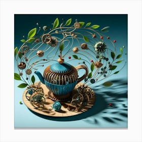 Tea Art 243 Canvas Print