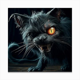 Scary Cat 2 Canvas Print