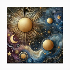 Astrology Canvas Print