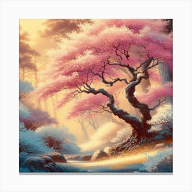 Cherry Blossom Tree Canvas Print