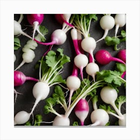 Radishes 30 Canvas Print