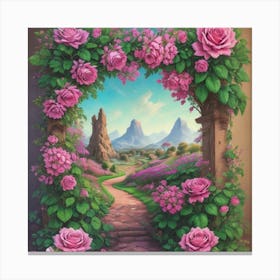 Rose Garden Canvas Print