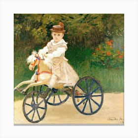 Child In A Carriage 1 Canvas Print