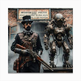 Steampunk 6 Canvas Print