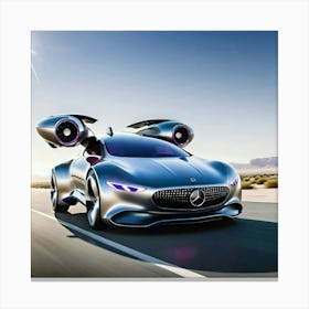 Mercedes Concept Car 1 Canvas Print