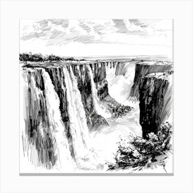 Victoria Falls 4 Canvas Print