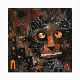 Csgboss Create A Hand Painted Stubbon Crazy Dusty Rusty Illustr A33806cd A1b9 4cf2 8c13 9145b51883a8 Canvas Print