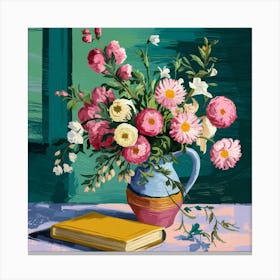 Vibrant design Oleanders, Vincent Van Gogh Dining Room Art Print Canvas Print