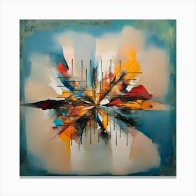 Abstract Painting Contemporary Modern Art Canvas Print