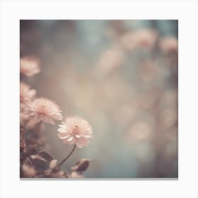 Flowers In The Garden Canvas Print