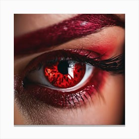 Red Eye 2 Canvas Print