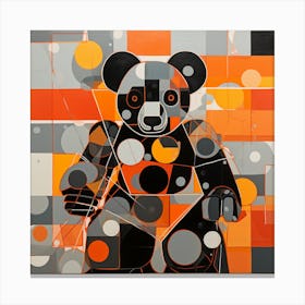 'Panda Bear' 1 Canvas Print