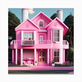 Barbie Dream House (987) Canvas Print