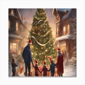 Christmas Tree Canvas Print