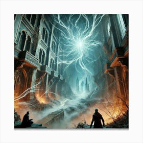 The Void Unleashed Canvas Print