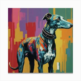 Greyhound 3 Canvas Print