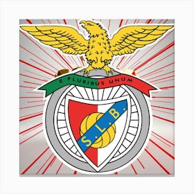 S.L. Benfica Logo Wall Art 11 Canvas Print