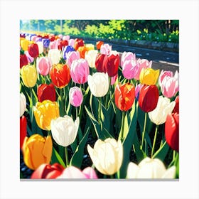 Tulips Canvas Print