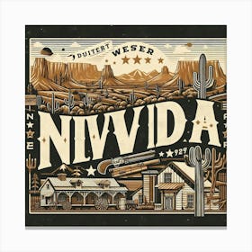Nivida Canvas Print