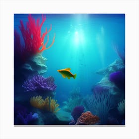Coral Reef 15 Canvas Print