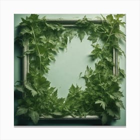 Ivy Frame Canvas Print