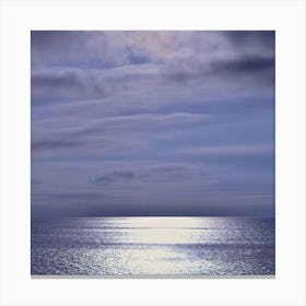 Moonlight Over The Ocean 2 Canvas Print