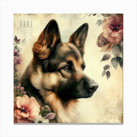 German Shepherd 1 Canvas Print