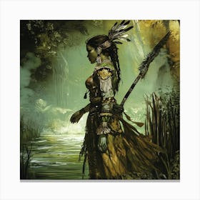 Sasquatch Canvas Print