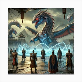 Kaiju Orders Canvas Print