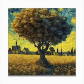 Starry Night 4 Canvas Print