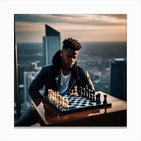 Chess Canvas Print