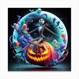 Nightmare Before Halloween 1 Canvas Print