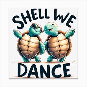 Shell We Dance Stampe su tela