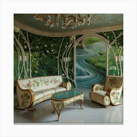 Fairytale Room Canvas Print