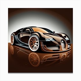 Bugatti Veyron 2 Canvas Print