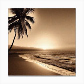 Hawaiian Sunset 5 Canvas Print