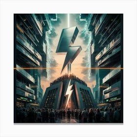 Lightning Bolt 18 Canvas Print