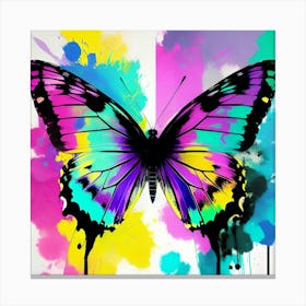 Colorful Butterfly 108 Canvas Print