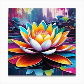 Lotus Flower 26 Canvas Print