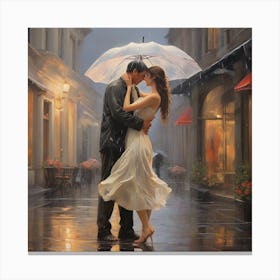 Couple of Lovers Canvas Print