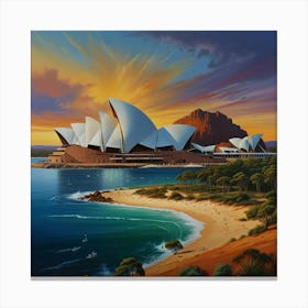 Sydney Opera House 2 Canvas Print