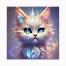 Cute Cat 5 Canvas Print