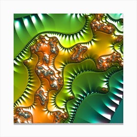 Fractal Waves Canvas Print